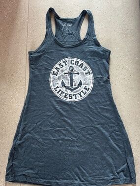 EAST COAST LIFESTYLE TANK DRESS LARGE